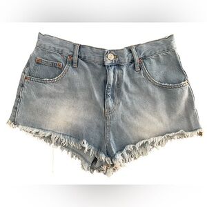 BDG Urban Outfitters light denim cutoff shorts